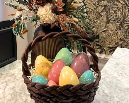 Pâques Palace de Menthon œufs en chocolat